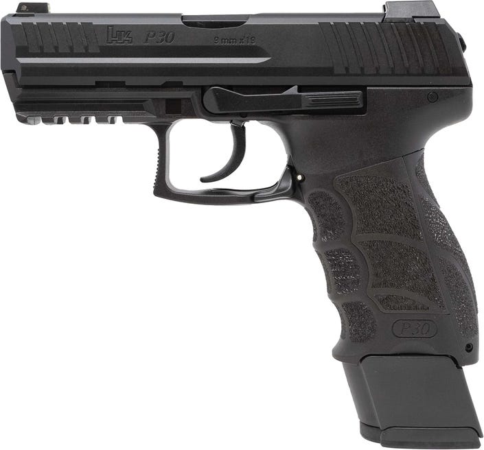 Heckler and Koch P30 V1 9mm 3.85" Barrel 17/20-Rounds Heckler and Koch P30 V1 9mm 3.85" Barrel 17/20-Rounds - HANDGUNS - Miami Shooters Supply
