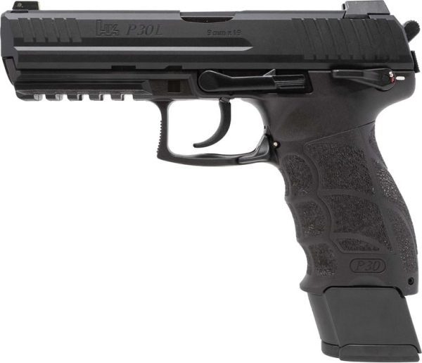 Heckler and Koch P30LS V3 9mm 4.45" Barrel 17/20-Rounds