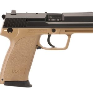 Heckler and Koch USP45 (V1) Flat Dark Earth / Black .45 ACP 4.41" Barrel 12-Rounds - HANDGUNS - Miami Shooters Supply