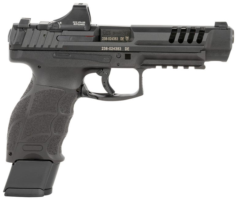 Heckler and Koch VP9L 9mm 5" Barrel 20-Rounds w/ Holosun SCS SG Heckler and Koch VP9L 9mm 5" Barrel 20-Rounds w/ Holosun SCS SG - HANDGUNS - Miami Shooters Supply