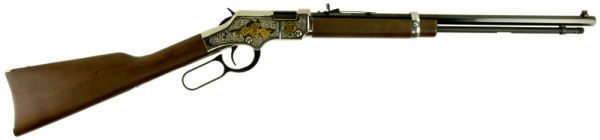 Henry Repeating Arms Golden Boy 2nd Amendment Tribute Nickel .22 LR 20" Barrel 16-Rounds