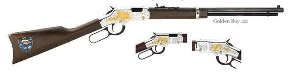 Henry Repeating Arms Golden Boy Truckers Tribute Edition Lever Action Rifle .22LR