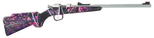 Henry Repeating Arms Mini-Bolt Youth Muddy Girl .22 LR 16.25" Barrel 1-RoundsThe Henry Mini Bolt Youth is a precision-crafted, single-shot .22 S/L/LR bolt-action rifle designed for safe and effective training for young or beginner shooters. Featuring a du