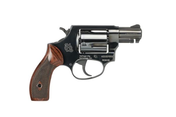 Heritage Firearms Roscoe Blued .38 SPL 2" Barrel 5-Rounds