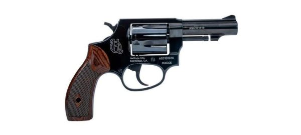 Heritage Firearms Roscoe Blued .38 Short 3" Barrel 5-Rounds