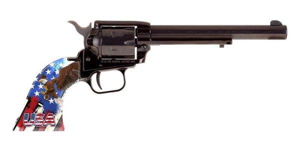 Heritage Firearms Rough Rider .22 LR 6.5" Barrel 6-Rounds US Eagle Flag Grips
