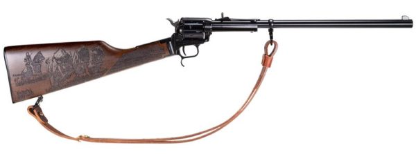 Heritage Firearms Rough Rider Buffalo Walnut / Black .22 LR 16.125" Barrel 6-Rounds