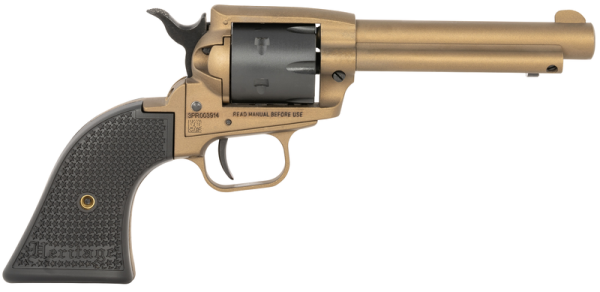 Heritage Firearms Rough Rider Brunt Bronze .22 LR 4.75" Barrel 6-Rounds Poly Grips