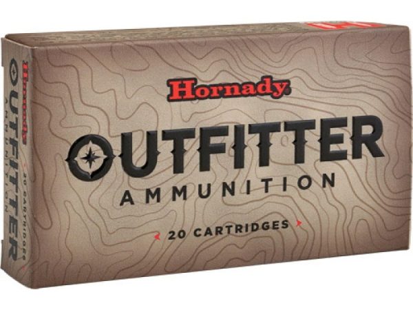 Hornady Outfitter Rifle Ammo 300 WSM 180 Grain CX OTF 20 Rounds
