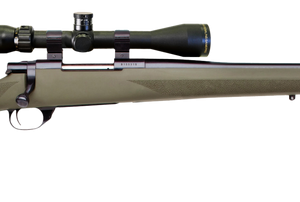 Howa M1500 Hogue OD Green .270 Win 22" Barrel 5-Rounds w/ Nikko Stirling 4-12x40mm Scope