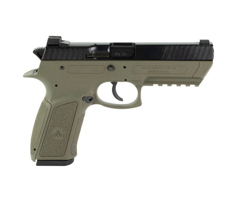 IWI Jericho 941 Enhanced OD Green 9mm 4.4" Barrel 17-Rounds IWI Jericho 941 Enhanced OD Green 9mm 4.4" Barrel 17-Rounds - HANDGUNS - Miami Shooters Supply