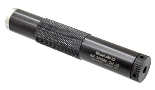 Inland AM-22 Matte Black .22 LR 1/2x28 Aluminum Monolithic Baffle
