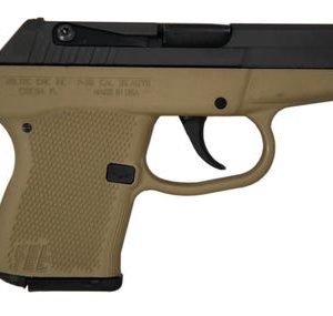 Kel-Tec P-32 .32ACP 2.68-inch Barrel 7rd Black Slide Tan Frame - HANDGUNS - Miami Shooters Supply