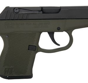 Kel-Tec P-3AT .380ACP 2.76-inch Barrel 6rd Black Slide Green Frame - HANDGUNS - Miami Shooters Supply