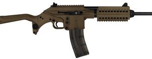 Kel-Tec SU-22C Blued/Tan Synthetic .22lr 16-inch 30 Rds