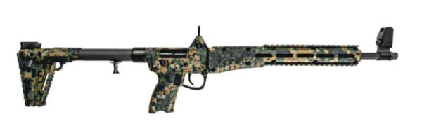 Kel-Tec SUB 2000 Woodland Digital 9mm 16.25" Barrel 17-Rounds