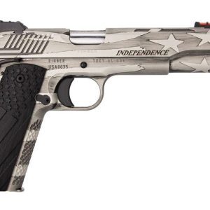 Kimber 1911 Independence Silver .45 ACP 5" Barrel 8-Rounds w/ Comp