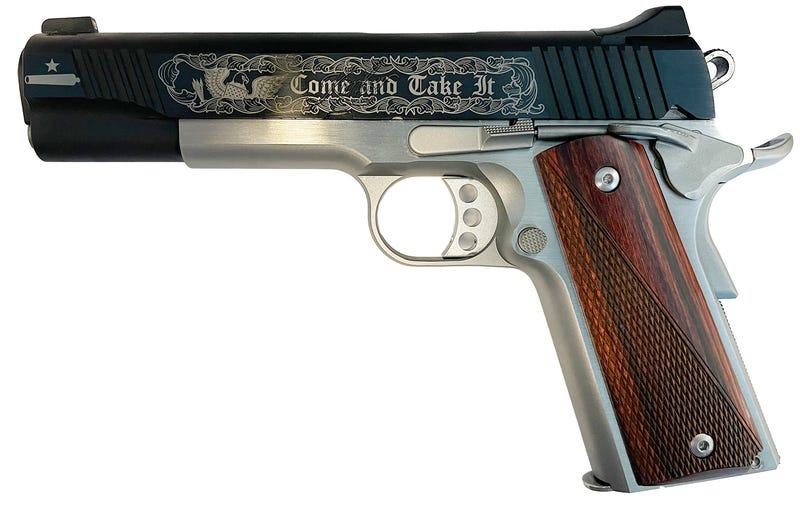 Kimber Custom II Stainless .45 ACP 5" Barrel 7-Rounds Come and Take It GrabAGun Exclusive Kimber Custom II Stainless .45 ACP 5" Barrel 7-Rounds Come and Take It GrabAGun Exclusive - 1911 - Miami Shooters Supply