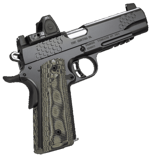 Kimber KHX Custom RL with Included Optic Stainless 9mm 5-inch 8Rds Kimber KHX Custom RL with Included Optic Stainless 9mm 5-inch 8Rds - 1911 - Miami Shooters Supply