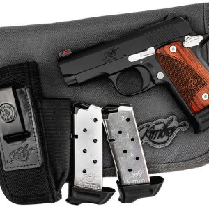 Kimber Micro 9 RTC Bundle Black / Rosewood 9mm 3.15" Barrel 7-Rounds - 1911 - Miami Shooters Supply