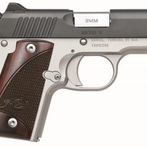 Kimber Micro 9 Two-Tone Black/Stainless 9mm 3.15" Barrel 6-Rounds Rosewood Grips - 1911 - Miami Shooters Supply