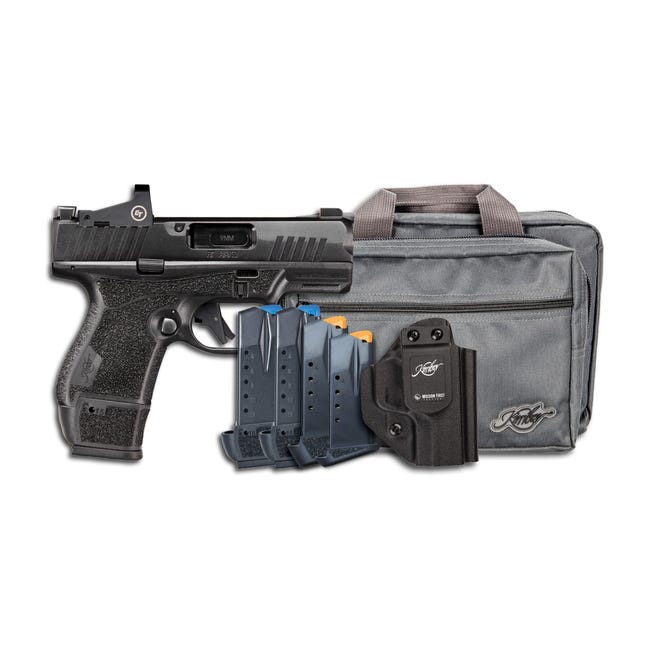 Kimber R7 Mako Bundle 9mm 3.3" Barrel 15-Rounds w/ Crimson Trace Red Dot, 5 Mags Kimber R7 Mako Bundle 9mm 3.3" Barrel 15-Rounds w/ Crimson Trace Red Dot, 5 Mags - HANDGUNS - Miami Shooters Supply
