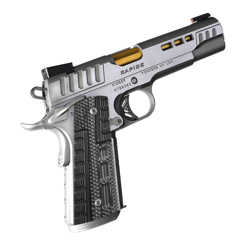 Kimber Rapide Dawn Silver 9mm 5" Barrel 9-Rounds RAPIDE G10 Grips Kimber Rapide Dawn Silver 9mm 5" Barrel 9-Rounds RAPIDE G10 Grips - 1911 - Miami Shooters Supply