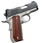Kimber Super Carry Ultra  Black / Satin Silver .45 ACP 3-inch 8rd Night Sights