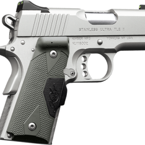 Kimber Stainless Ultra TLE II w/Laser .45 ACP 3 Inch 7rd Aluminum Frame Satin Silver Slide - 1911 - Miami Shooters Supply