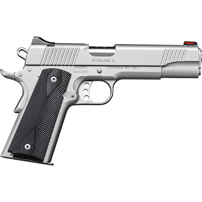 Kimber Target II Stainless 10mm 5" Barrel 8-Rounds CA Compliant Kimber Target II Stainless 10mm 5" Barrel 8-Rounds CA Compliant - 1911 - Miami Shooters Supply