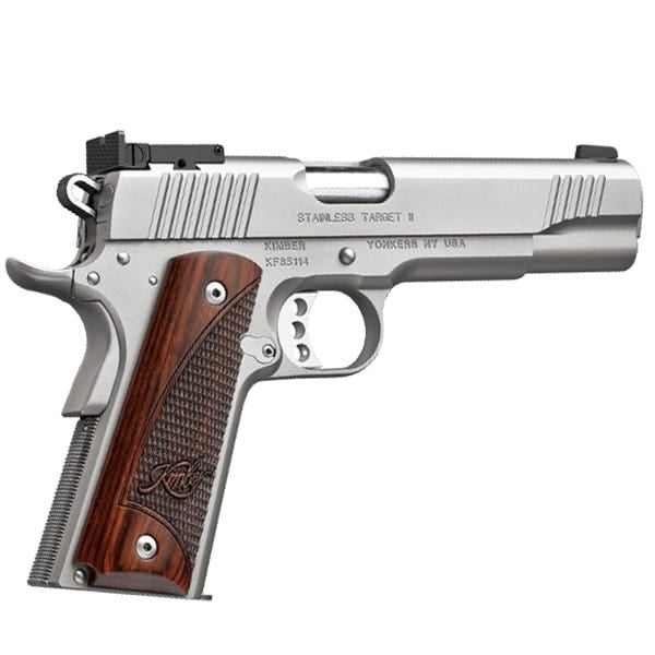 Kimber Stainless Target II 45 ACP 5" Barrel 7-Rounds Target Sights Stainless Kimber Stainless Target II 45 ACP 5" Barrel 7-Rounds Target Sights Stainless - 1911 - Miami Shooters Supply