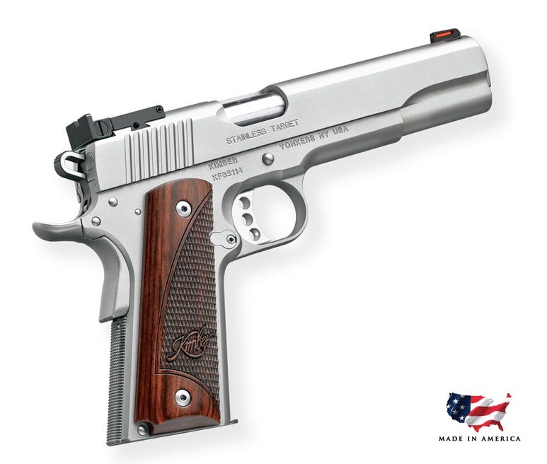 Kimber Target Stainless 10mm 6-inch 7Rds Kimber Target Stainless 10mm 6-inch 7Rds - HANDGUNS - Miami Shooters Supply