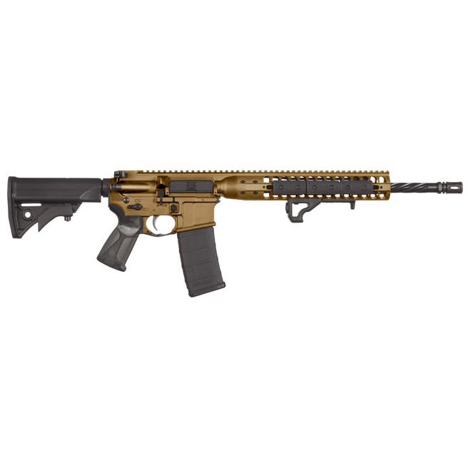 LWRC Direct Impingement Rifle Bronze / Black 5.56 / .223 Rem 16.1" Barrel 30-Rounds LWRC Direct Impingement Rifle Bronze / Black 5.56 / .223 Rem 16.1" Barrel 30-Rounds - Modern Sporting Rifles - Miami Shooters Supply