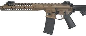 LWRC IC-A5 SBR Semi Auto Rifle Patriot Brown .223 / 5.56 NATO 14.7 inch 30 rd Threaded Barrel