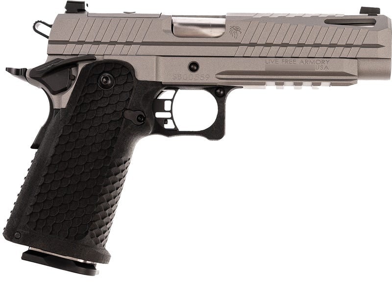 Live Free Armory Apollo 11 Elite Grey 9mm 4.9" Barrel 17-Rounds Live Free Armory Apollo 11 Elite Grey 9mm 4.9" Barrel 17-Rounds - HANDGUNS - Miami Shooters Supply
