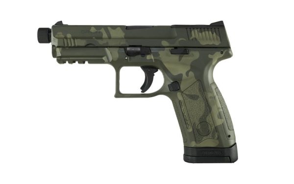 Girsan MC9 Disruptor OD Green Camo 9mm 4.6" Barrel 17-Rounds