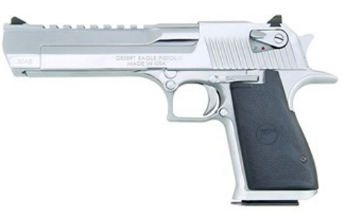 Magnum Research Desert Eagle Chrome .44 Mag 6" Barrel 8-Rounds Fixed Sights Magnum Research Desert Eagle Chrome .44 Mag 6" Barrel 8-Rounds Fixed Sights - HANDGUNS - Miami Shooters Supply