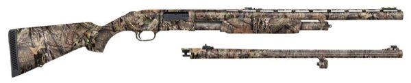 Mossberg 500 Combo Mossy Oak Break Up 12 GA 24" Barrel 3"-Chamber 5-Rounds XX-Full Choke
