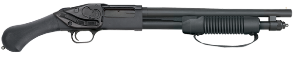 Mossberg 590 Shockwave 20 GA 14.38" Barrel 3"-Chamber 5-Rounds Crimson Trace Laser Saddle