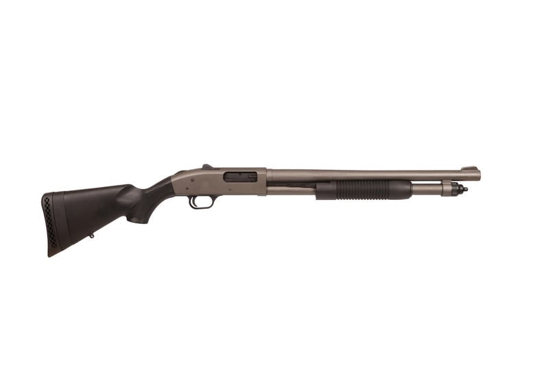 Mossberg 590A1 Tungsten Grey / Black 12 GA 18.5" Barrel 6-Rounds Mossberg 590A1 Tungsten Grey / Black 12 GA 18.5" Barrel 6-Rounds - Pump Shotguns - Miami Shooters Supply