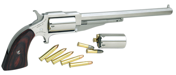 North American Arms 1860 Hogleg Stainless .22LR / .22 Mag 6" Barrel 5-Rounds