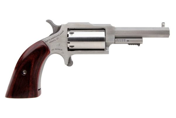 North American Arms 1860 Sheriff Stainless .22 Mag 2.5" Barrel 5-Rounds