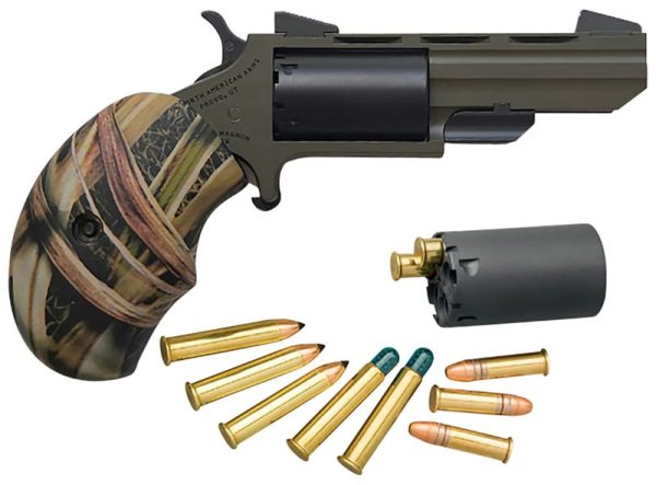 North American Arms Huntsman OD Green .22 LR / .22 Mag 2" Barrel 5-Rounds