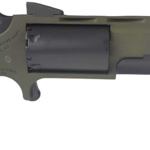 North American Arms Green Huntsman OD Green .22 LR / .22 Mag 2" Barrel 5-Rounds