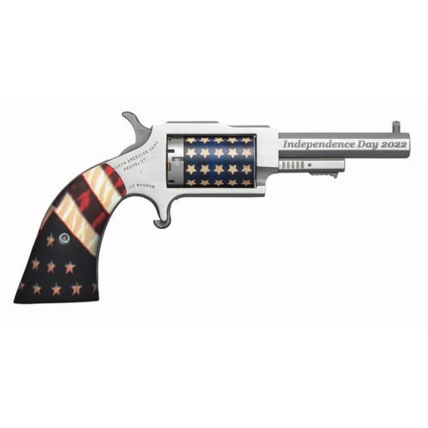 North American Arms The Sheriff Silver .22 Mag 2.5" Barrel 5-Rounds Independence Day 2022
