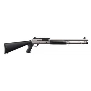 Panzer Arms M4 Marine Tactical Nickel/Black 12 GA 18.5" Barrel 5-Rounds