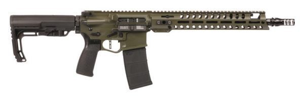 Patriot Ordnance Factory Renegade+ OD Green 5.56 13.75" P&W Barrel 30-Rounds