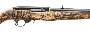 Ruger 10/22 Bison Engraved Walnut .22 LR 18.5" Barrel 10-Rounds