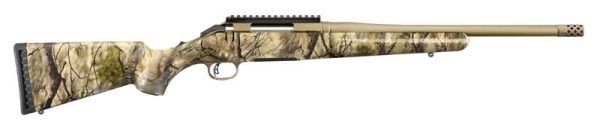 Ruger American Go Wild Camo / Bronze 6.5 Creedmoor 16.10" Barrel 4 Rounds