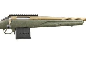 Ruger American Predator Rifle Gen II Green Splatter / Bronze .30-06 22" Barrel 4-Rounds - Bolt Action Rifles - Miami Shooters Supply